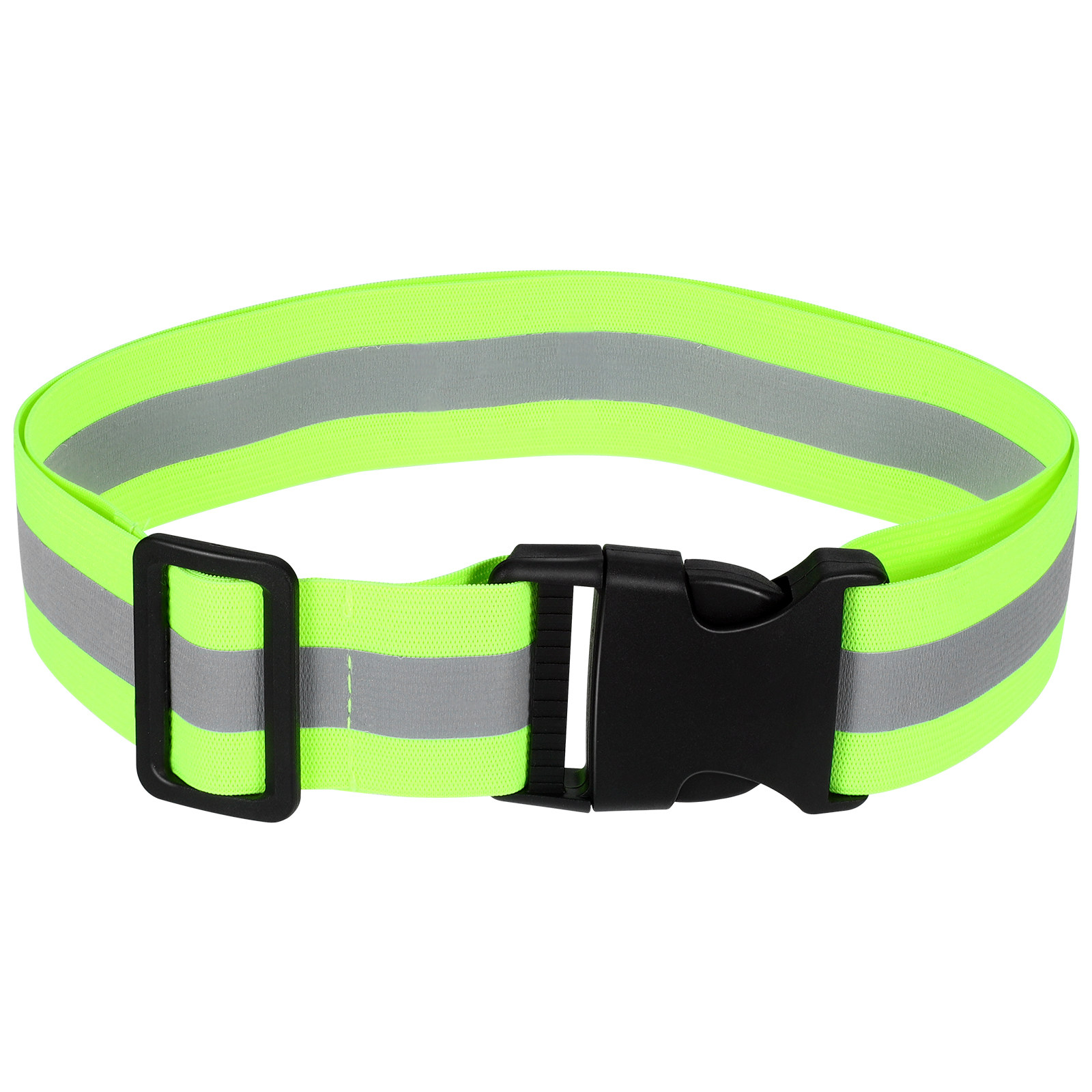 Running Gear Green - Fluorescent Green Reflective Safety Belt Elastic