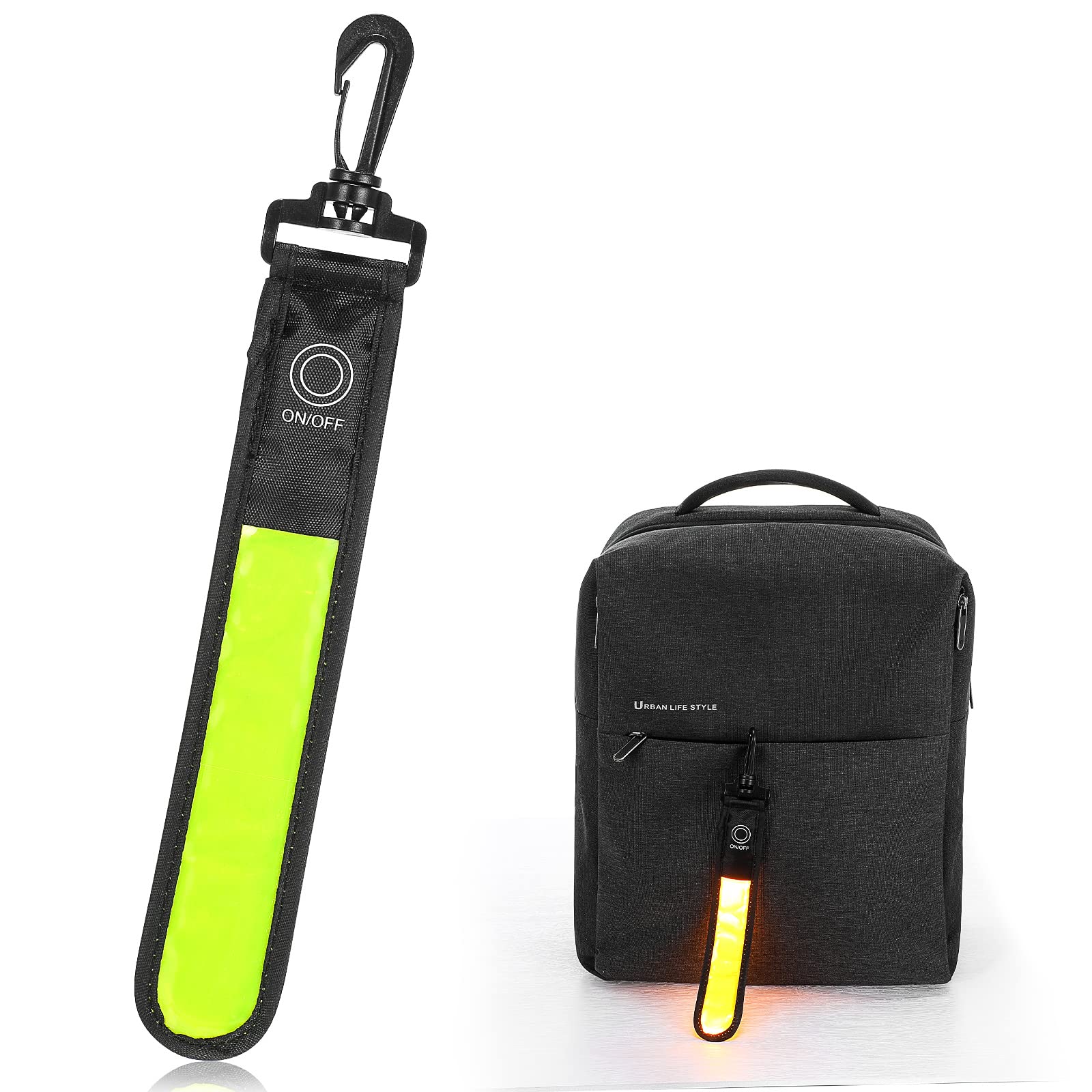 High And Running Gear - Safety Reflective Glowing Bag Pendant Tag