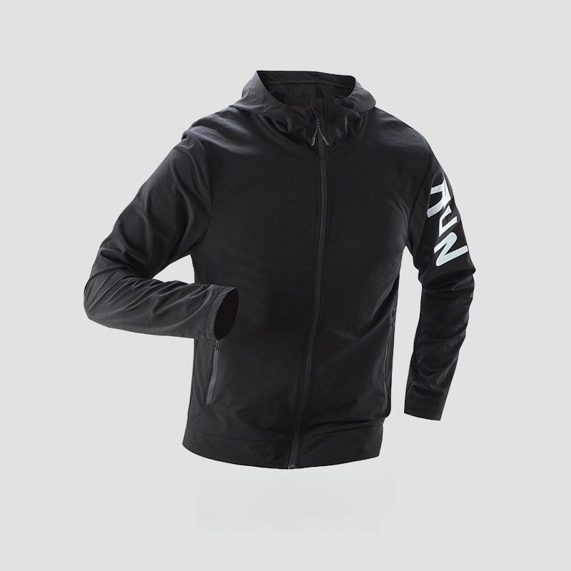 Winter Running Gear Jacket - Men Autumn Winter Running Jacket Windproof