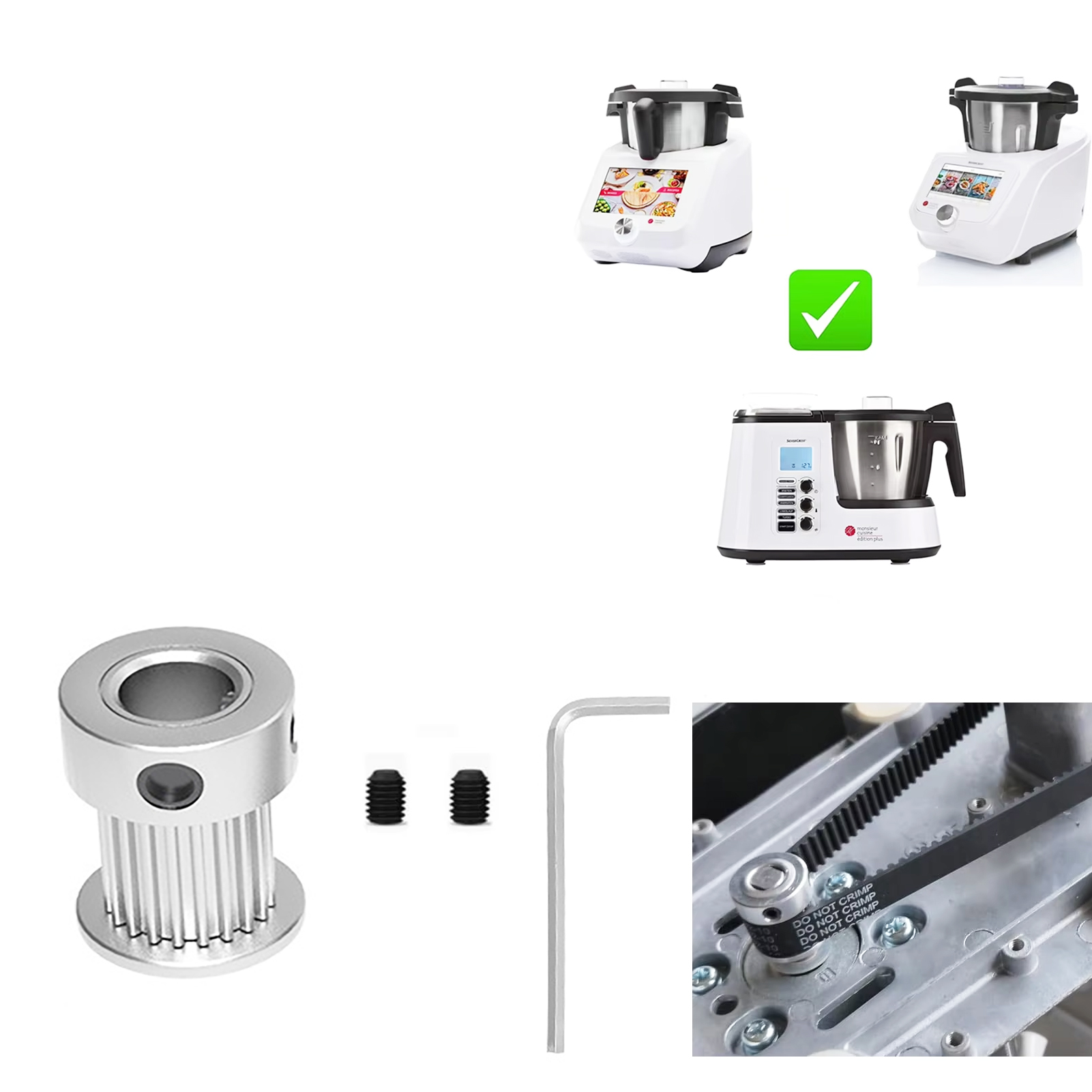 Running Gear Parts - Replace Gear Repair for Monsieur Cuisine