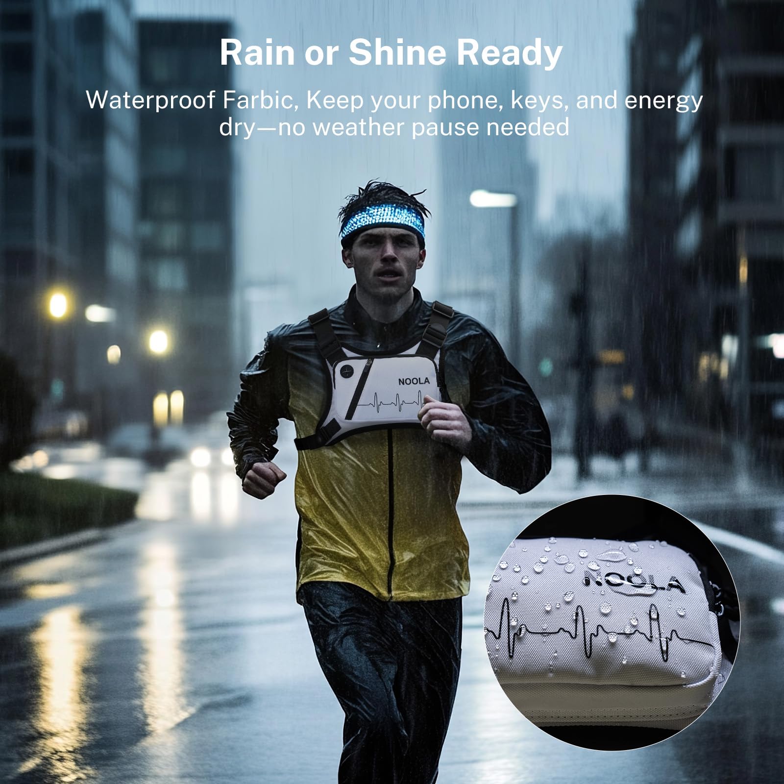 Chest Pack Running Vest Reflec - огляд і ціна Reflective Running Gear Vest