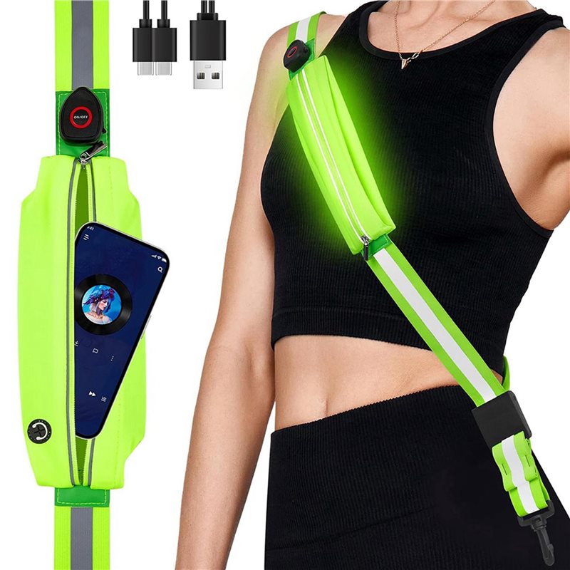 BTLIFE-2X LED Reflective Belt  - огляд і ціна High And Running Gear