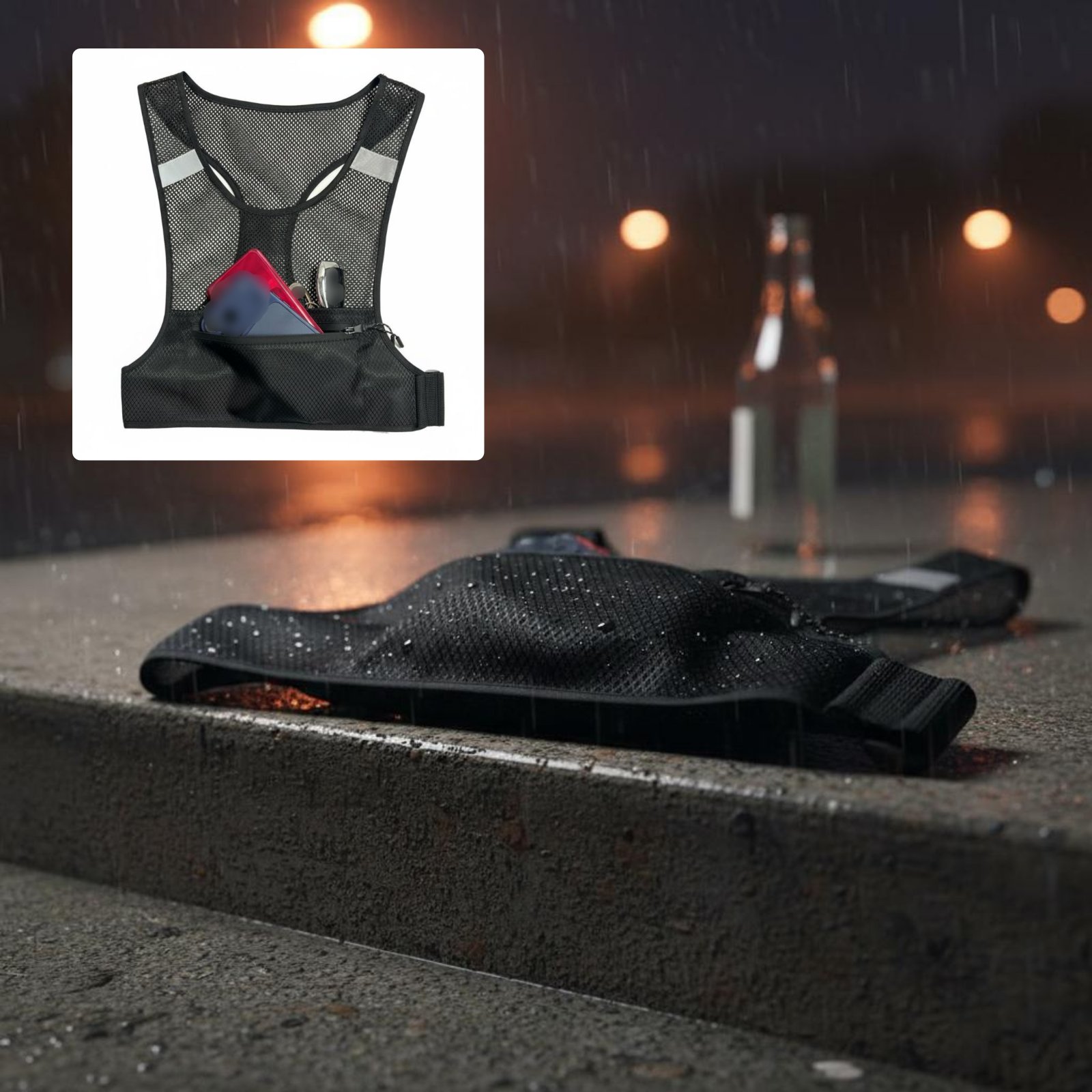 Reflective Running Vest Lightw - огляд і ціна Reflective Running Gear Vest