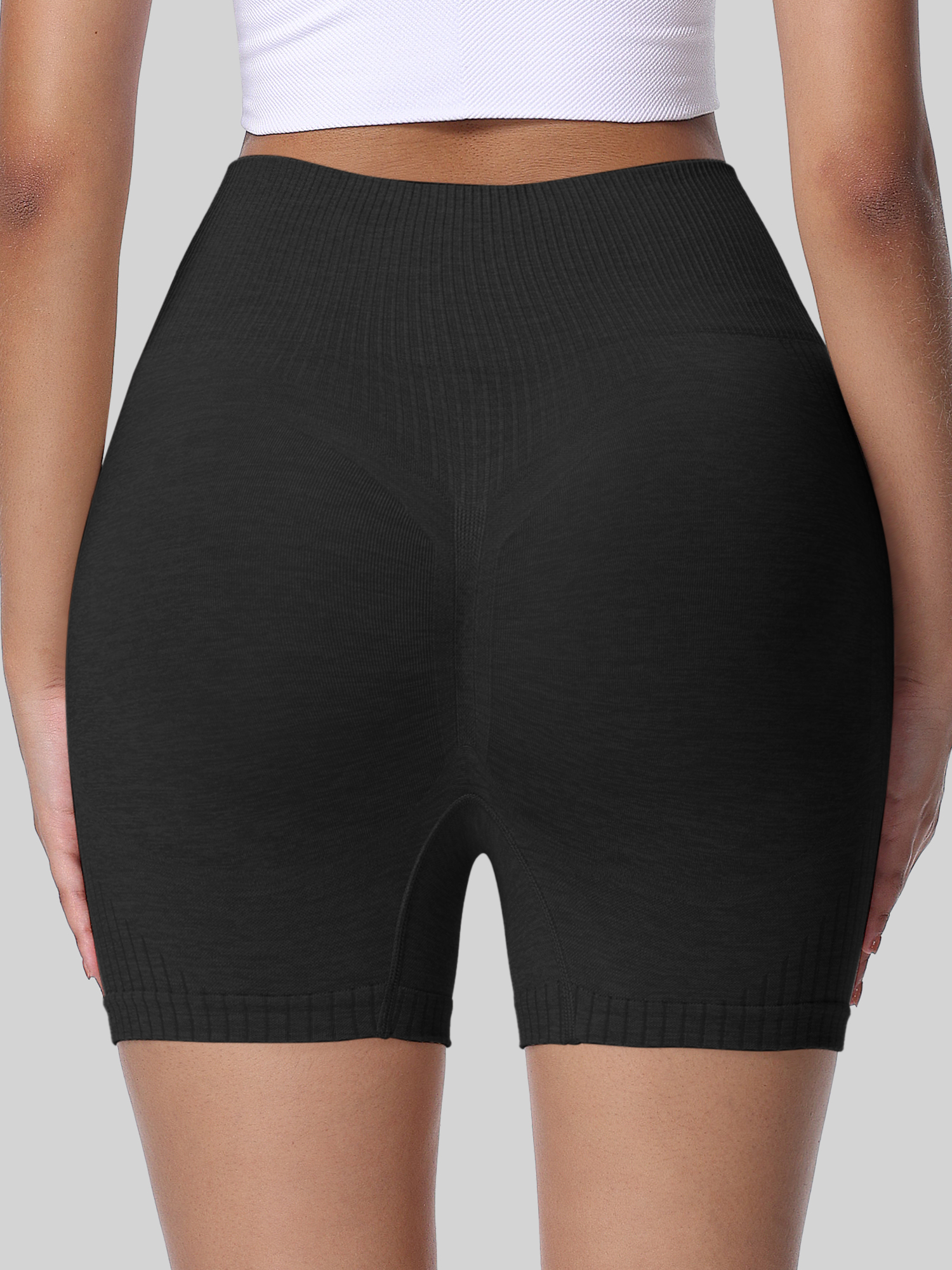 High Waist Elastic Yoga Shorts - огляд і ціна High And Running Gear