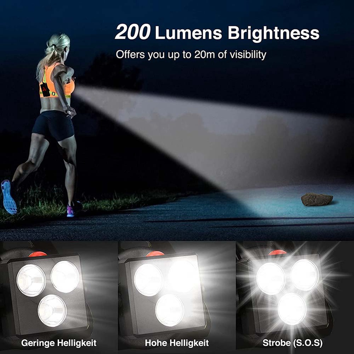 Luckshopping Night Running Lig - огляд і ціна Reflective Running Gear Vest