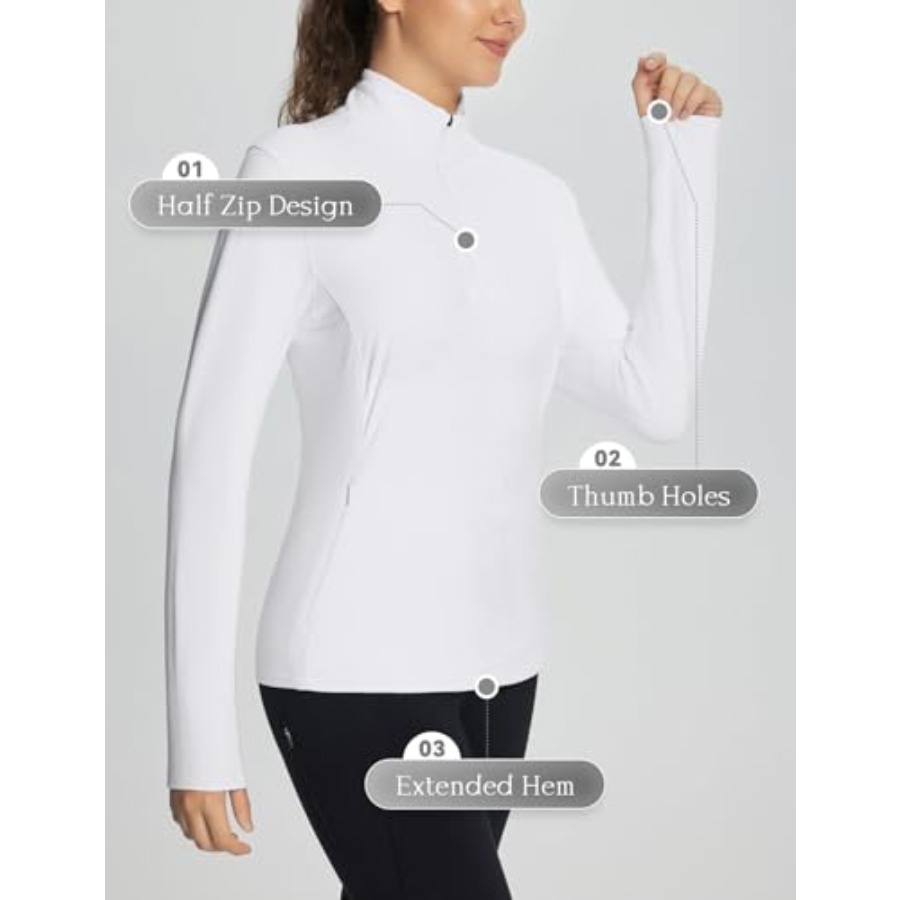 Women's Fleece Pullover Jacket - огляд і ціна Winter Running Gear Jacket