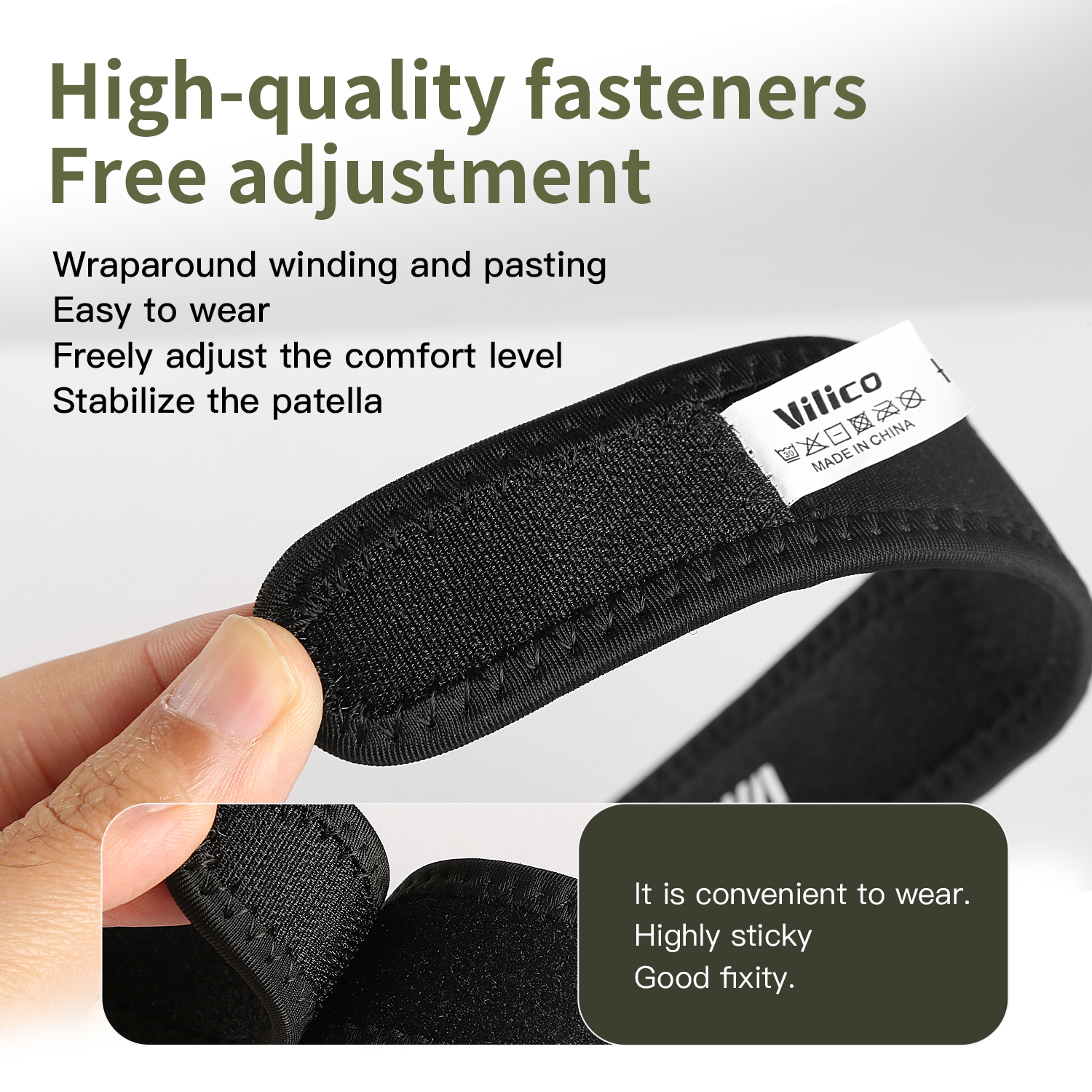 1PC Patella Kneecap Band Silic - огляд і ціна Running Gear Parts
