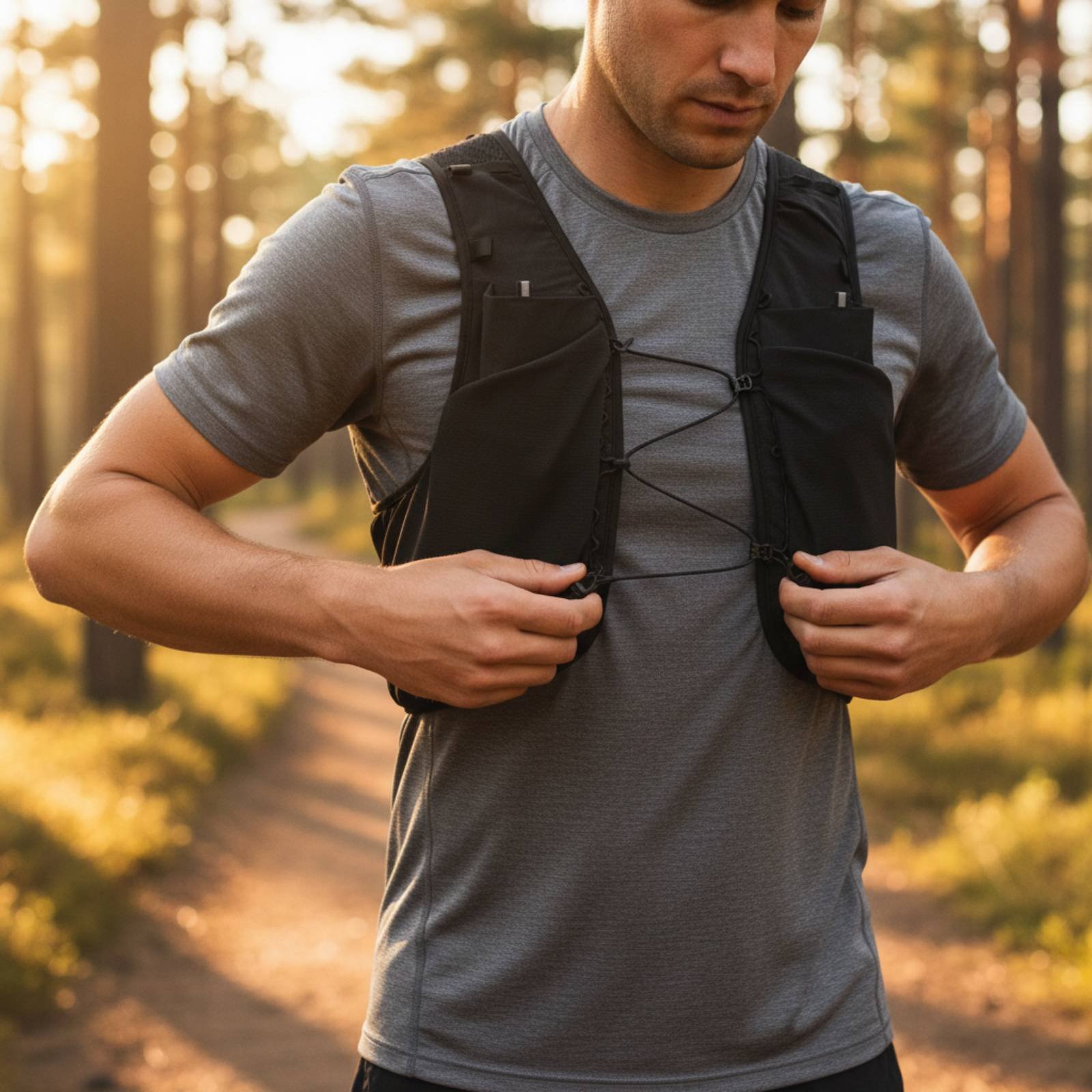 Lightweight Running Vest Breat - огляд і ціна Reflective Running Gear Vest