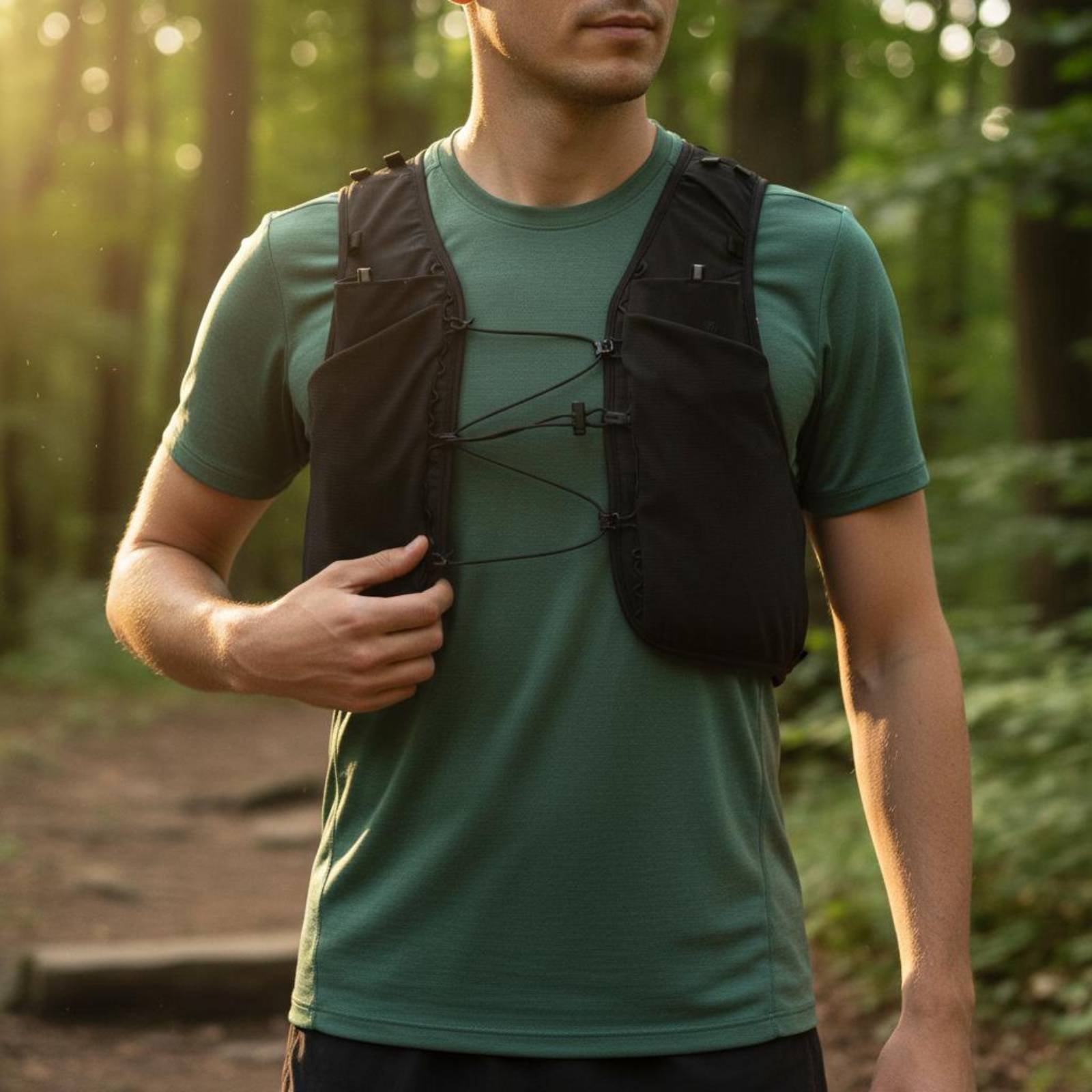 Lightweight Running Vest Breat - огляд і ціна Reflective Running Gear Vest