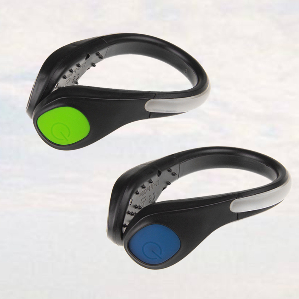 2Pcs LED Shoe Clip Lights Nigh - огляд і ціна Running Gear Green