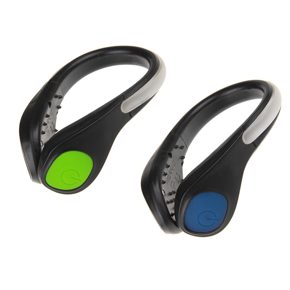 2Pcs LED Shoe Clip Lights Nigh - огляд і ціна Running Gear Green