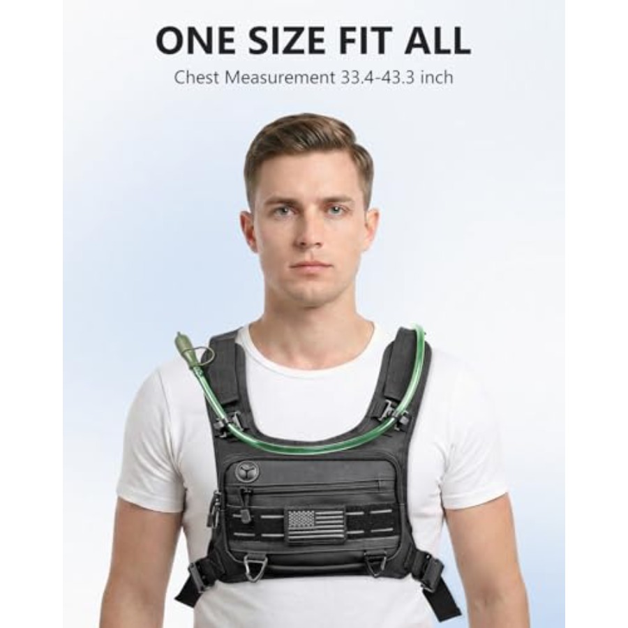 Running Vest with 2L Water Bla - огляд і ціна Reflective Running Gear Vest