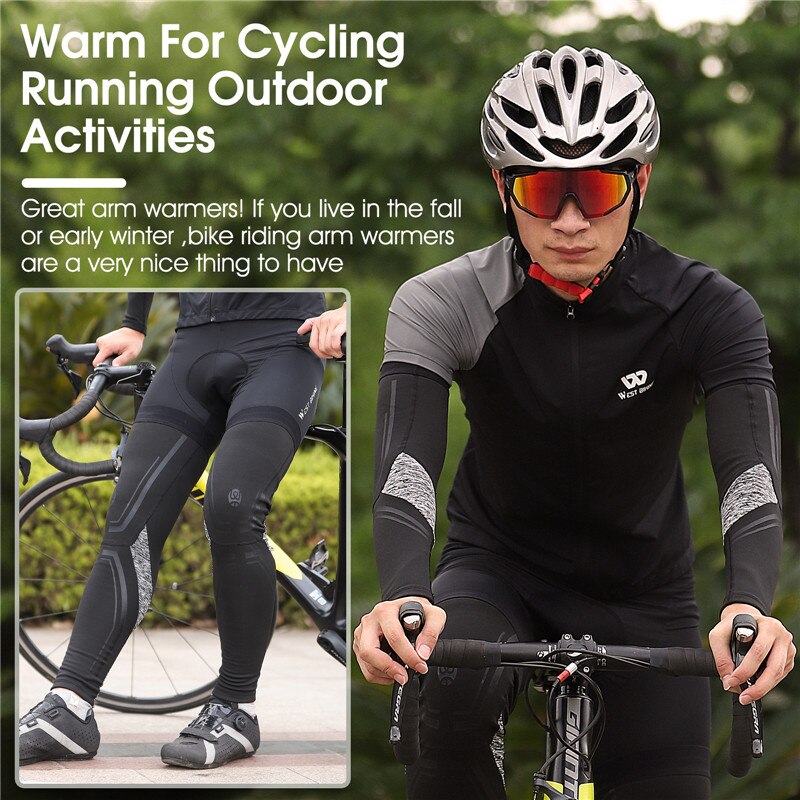 WEST BIKING Warm Leg Sleeves R - огляд і ціна Running Gear Parts