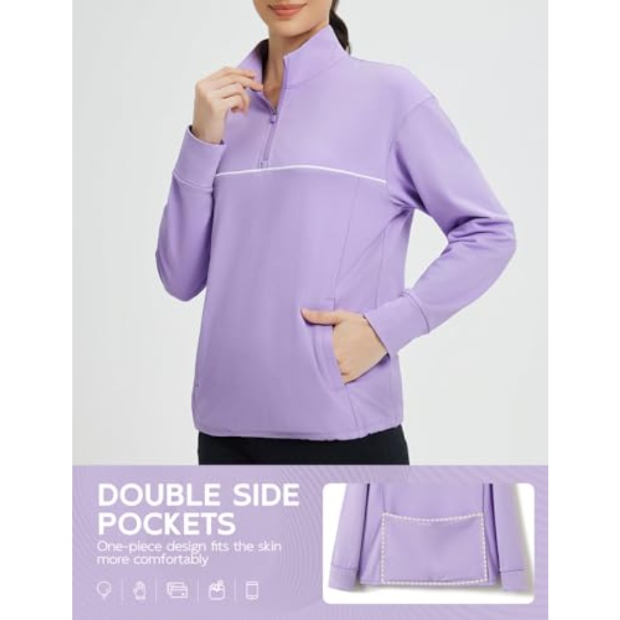 baleaf Women's Fleece Golf Pul - огляд і ціна Winter Running Gear Jacket