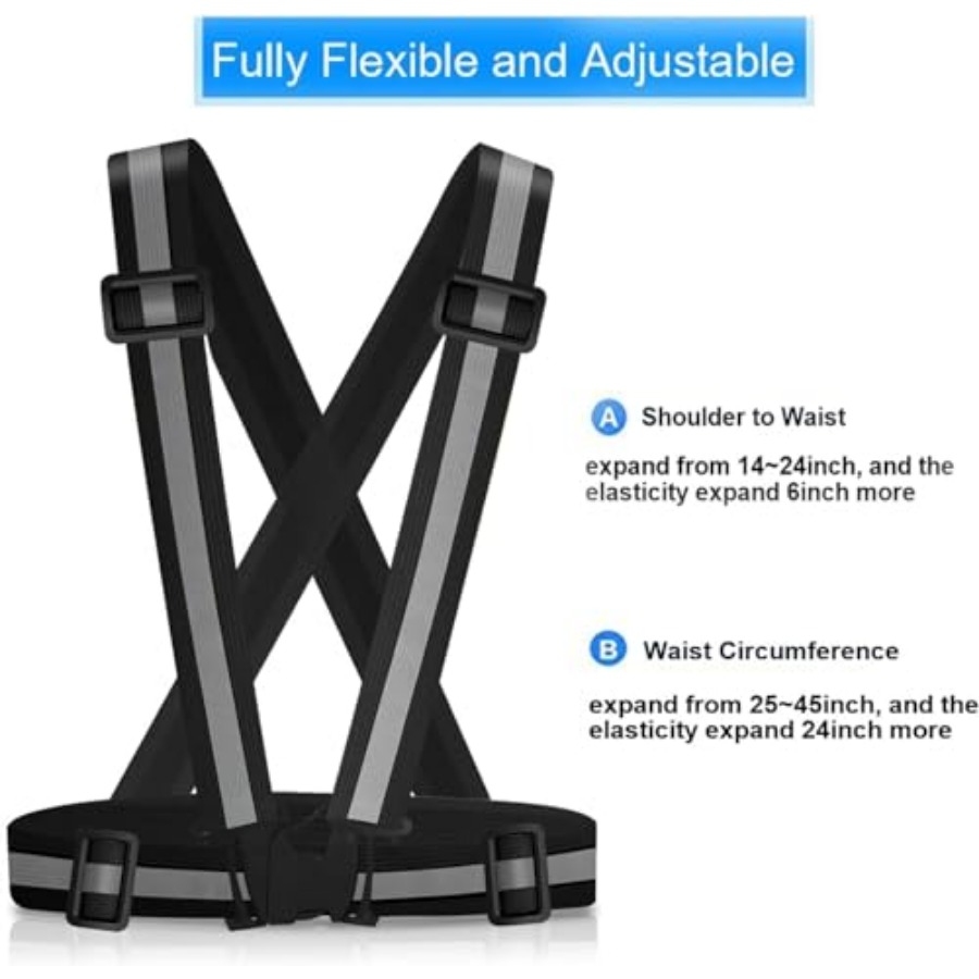 Reflective Vest Running Gear,  - огляд і ціна Reflective Running Gear Vest