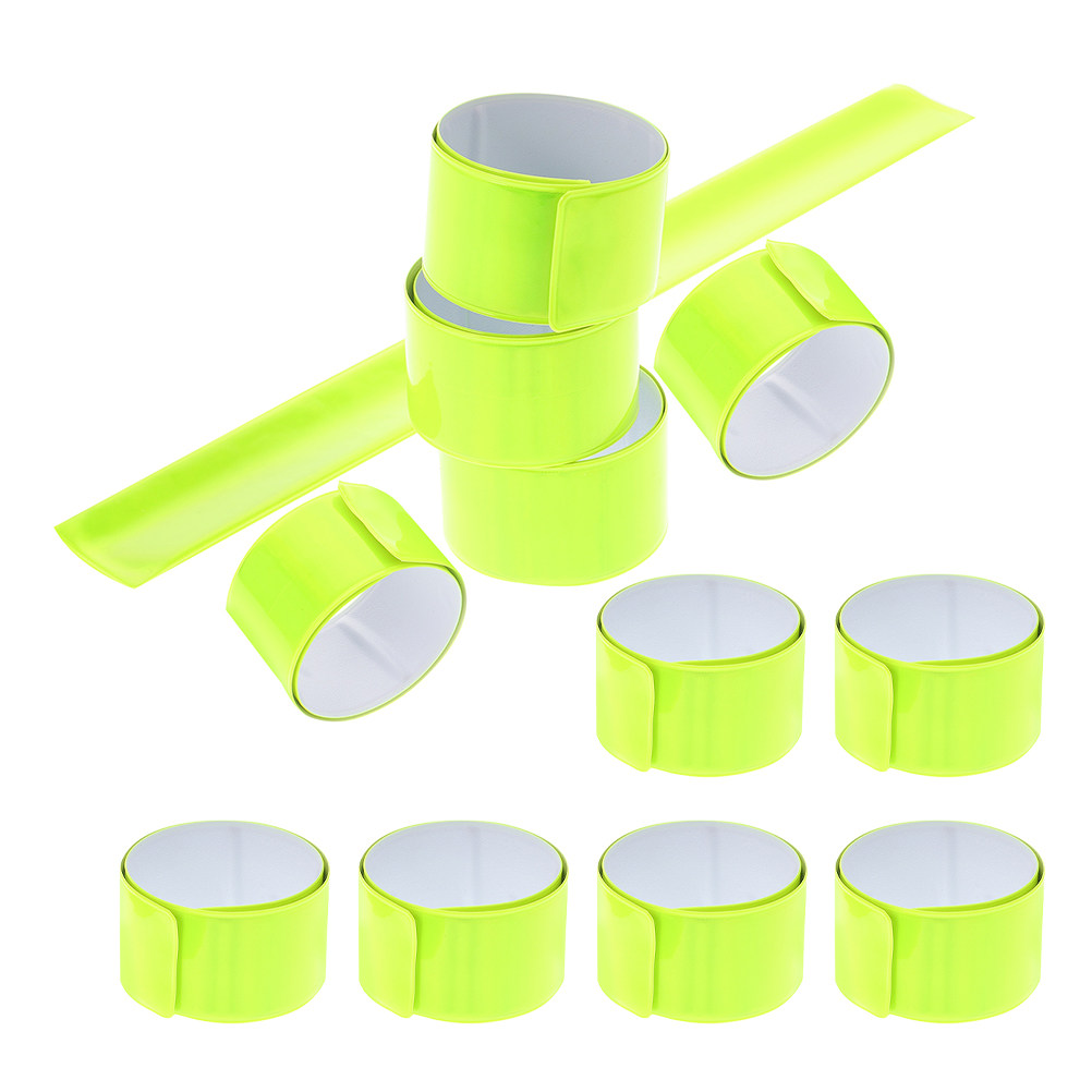 12Pcs Reflective Slap Bracelet - огляд і ціна High And Running Gear
