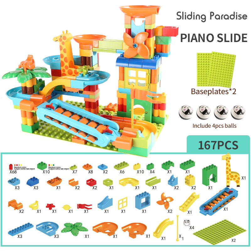283PCS Large Piano Slide Gear  - огляд і ціна Running Gear Parts