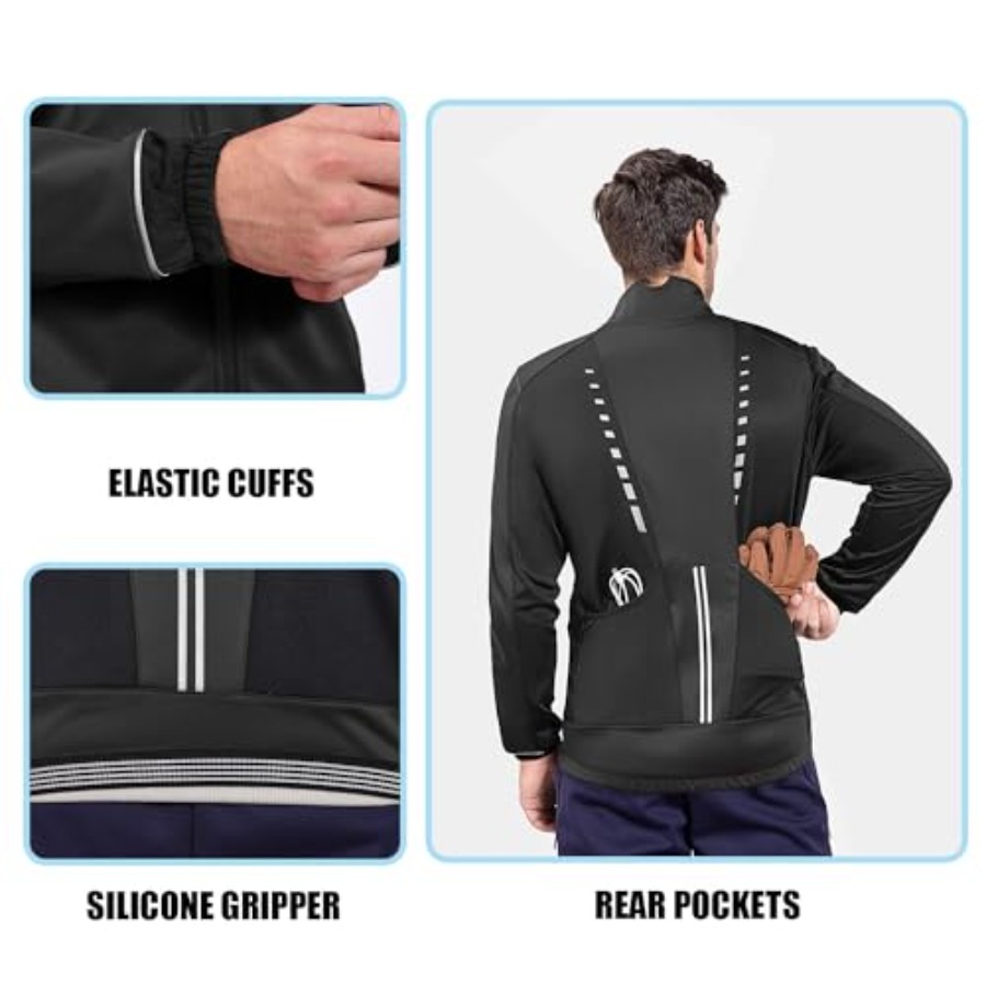 baleaf Men's Winter Jacket Win - огляд і ціна Winter Running Gear Jacket