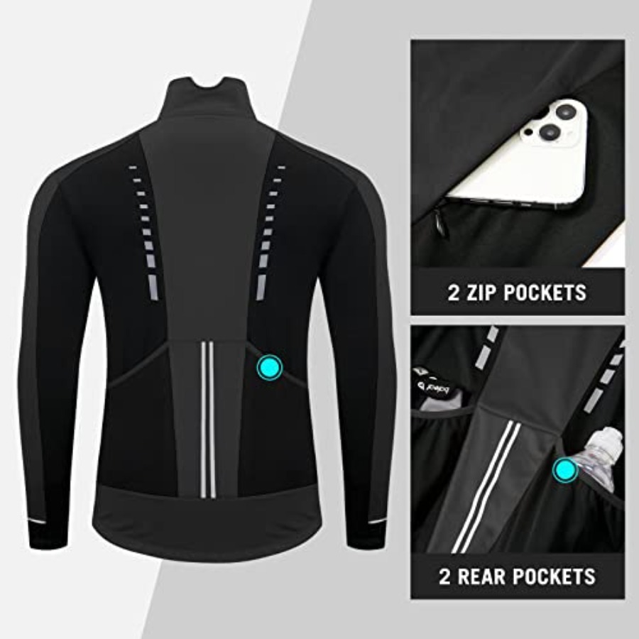 baleaf Men's Winter Jacket Win - огляд і ціна Winter Running Gear Jacket