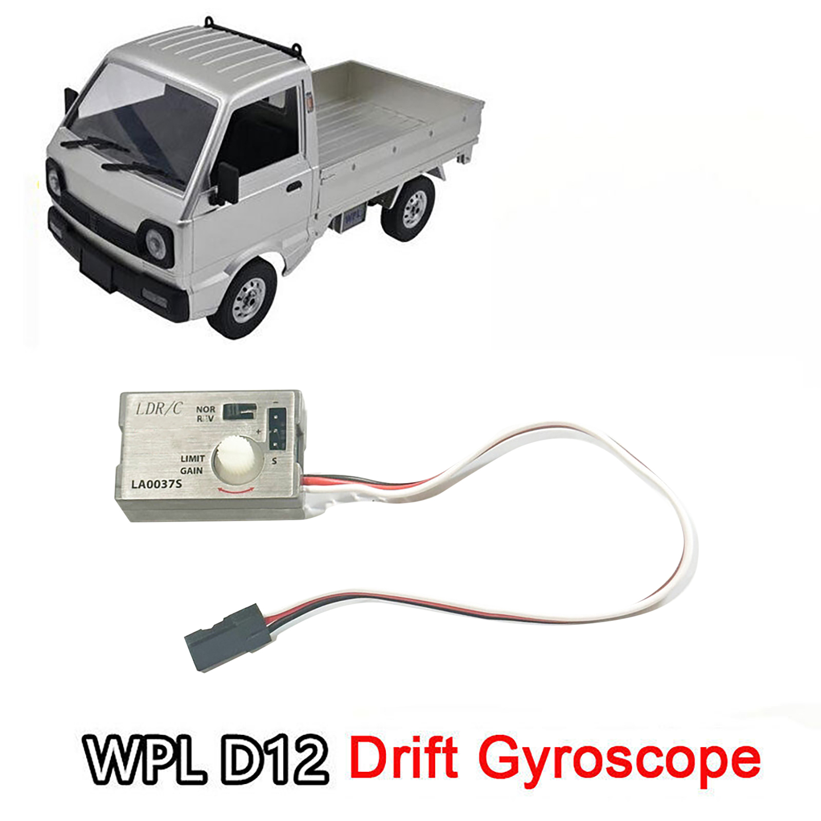 For WPL D12 Digital Gyroscope  - огляд і ціна Running Gear Parts