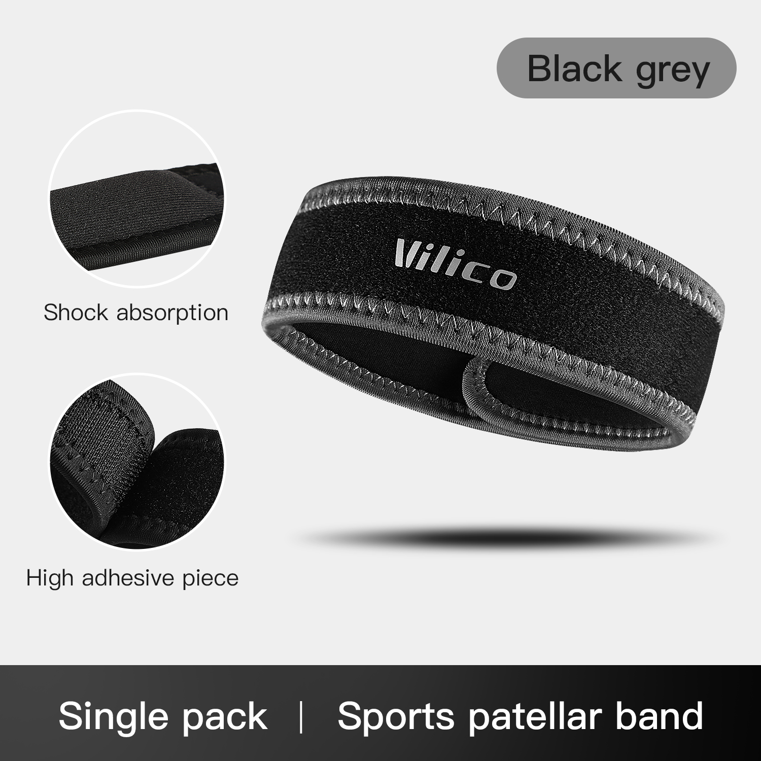 1PC Patella Kneecap Band Silic - огляд і ціна Running Gear Parts