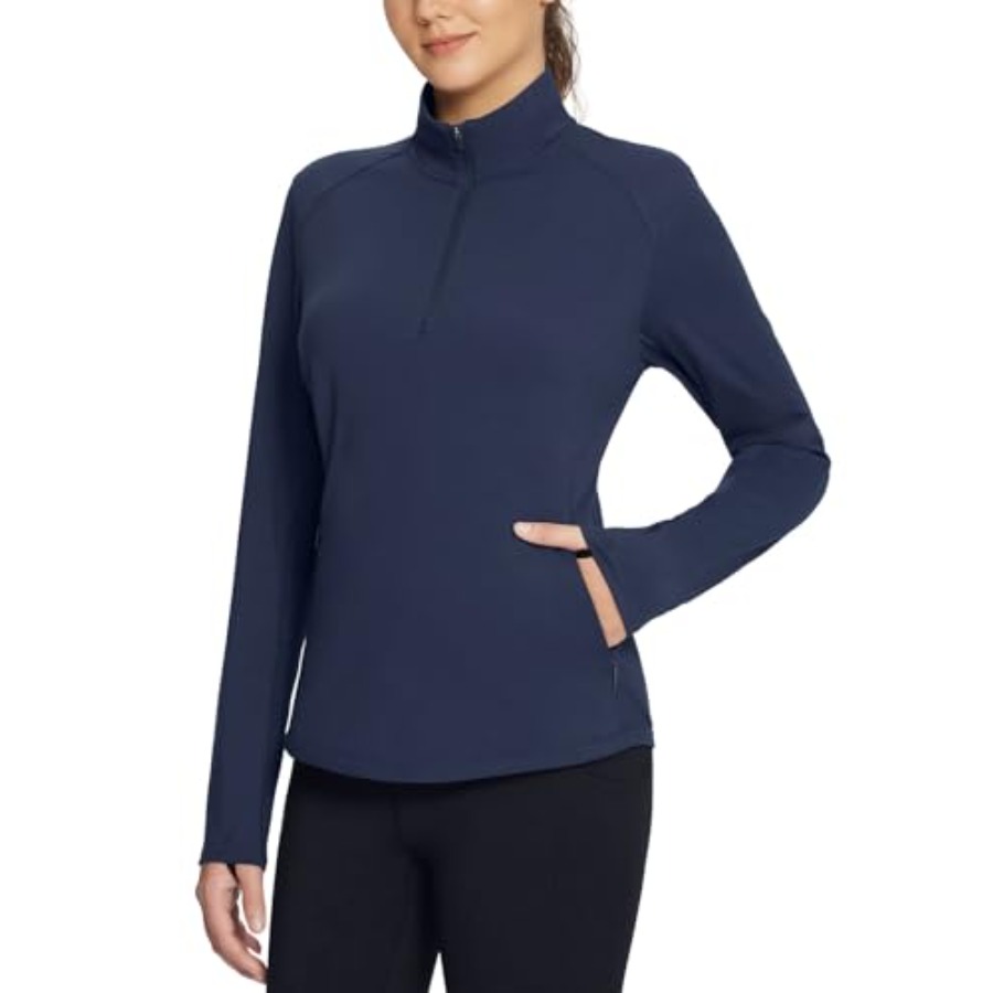 Women's Fleece Pullover Jacket - огляд і ціна Winter Running Gear Jacket